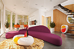 Maison contemporaine ovale unique con�ue par Jean Michel BLIARD
